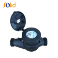 ISO4064 Classs B Standard  DN40 Plastic Nylon Body Multi Jet Wet Dial Type Water Flow Meter